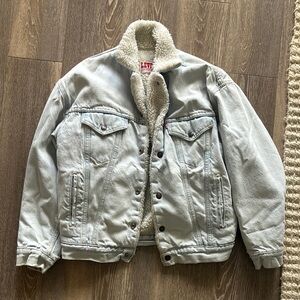 Levi's Sherpa Lined Denim Jacket